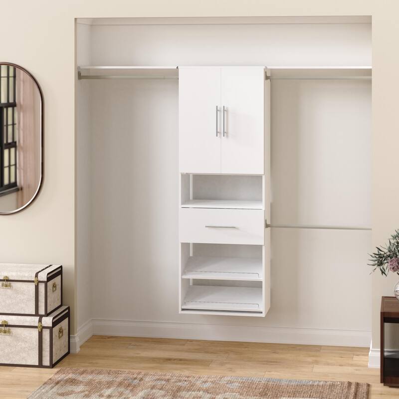 ClosetMaid SuiteSymphony Modern 1-Drawer Hanging Closet System