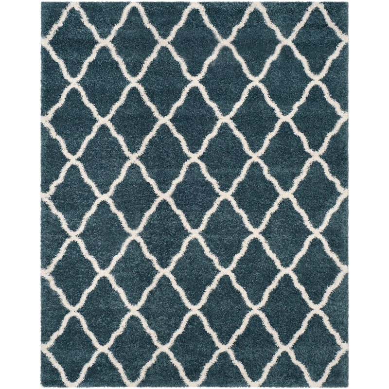 SAFAVIEH Hudson Shag Athena Trellis 2-inch Thick Rug