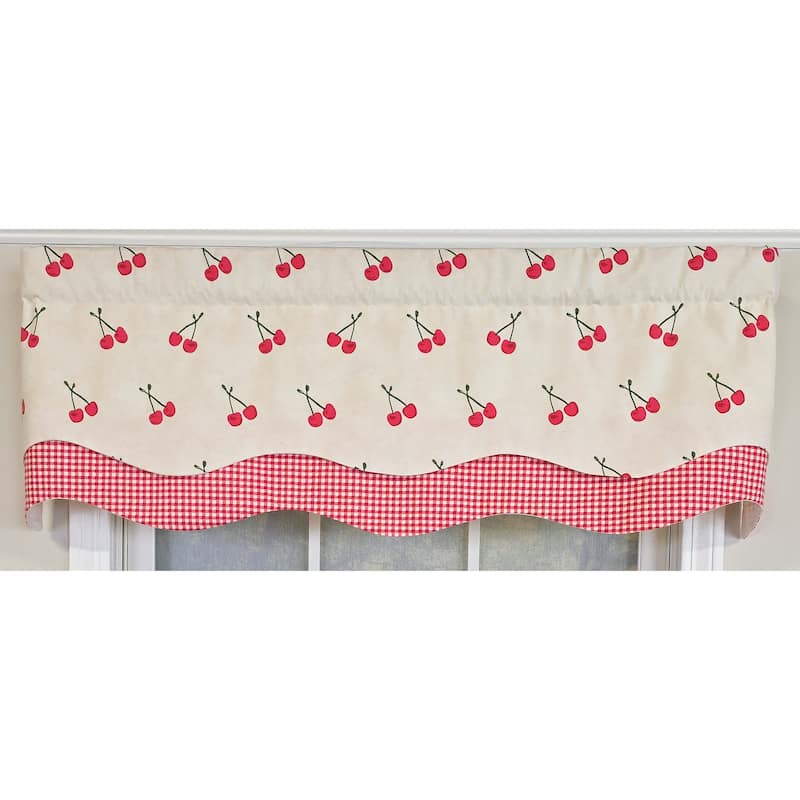 RLF Home Cherry Dance Glory Valance