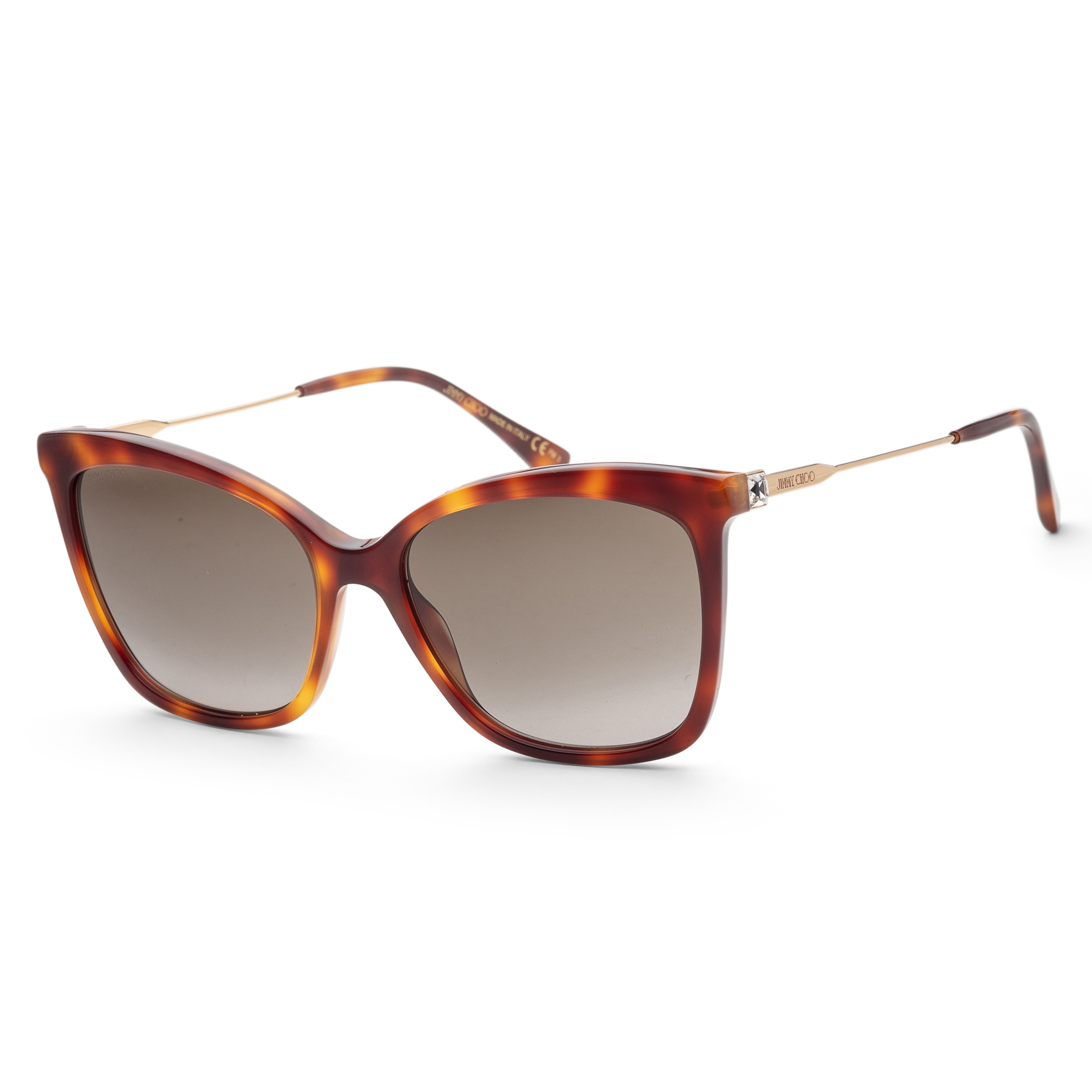 Jimmy Choo 55mm Womens Havana Sunglasses Jimmy Choo Women main image 4