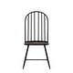 preview thumbnail 8 of 18, Belita Two-Tone Metal and Wood Spindle Back Dining Chairs (Set of 4) by iNSPIRE Q Modern
