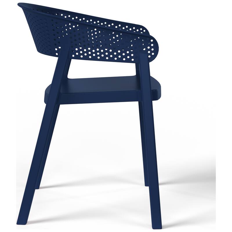 Frond and Form 4-Person Outdoor Round Dining Set