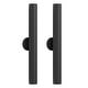 preview thumbnail 22 of 28, LamQee Modern Black Aluminum Cylinder LED Outdoor Wall Lights 28 inch/2Pack