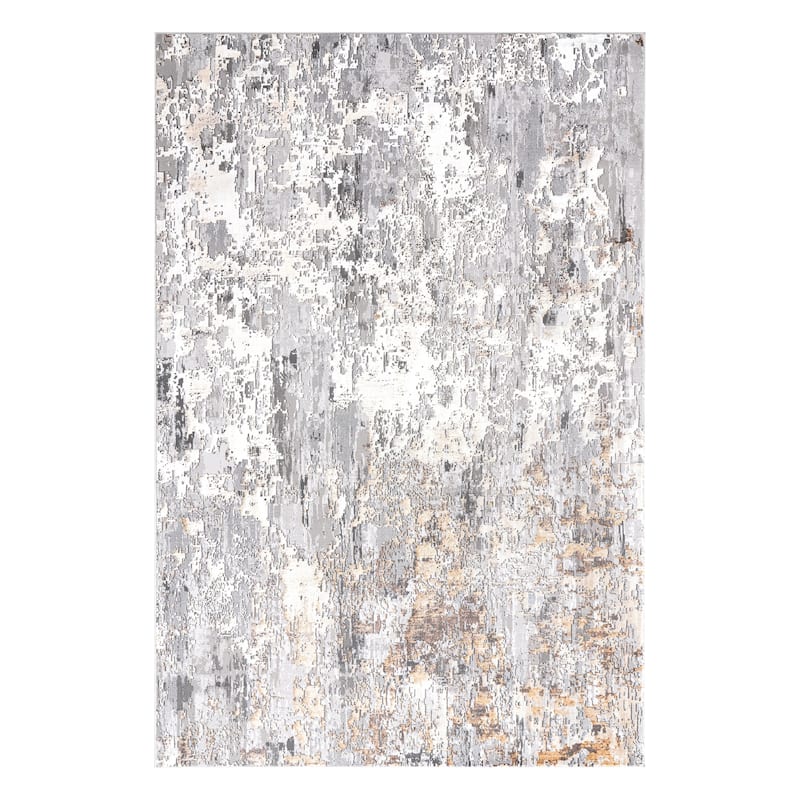 Bowman Transitional Ivory/Gray Area Rug