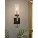 preview thumbnail 2 of 8, Minka Lavery 3201 Hillstone 7" Tall Wall Sconce