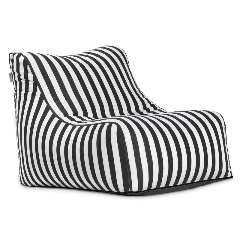 Jaxx Ponce Outdoor Bean Bag Chair - Weather Resistant Patio and Poolside Lounge Seating