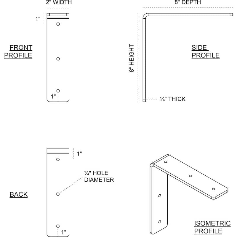 Hamilton Steel Bracket