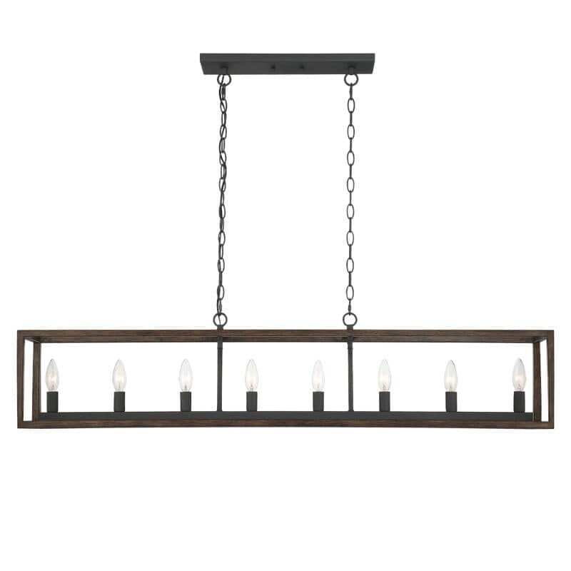 Acroma 8 - Light Kitchen Island Linear Chandelier-UL Certified - N/A