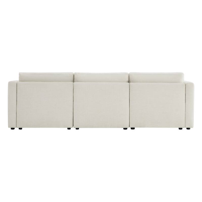 Celia Oversized Modular Sectional Fabric Sofa Set
