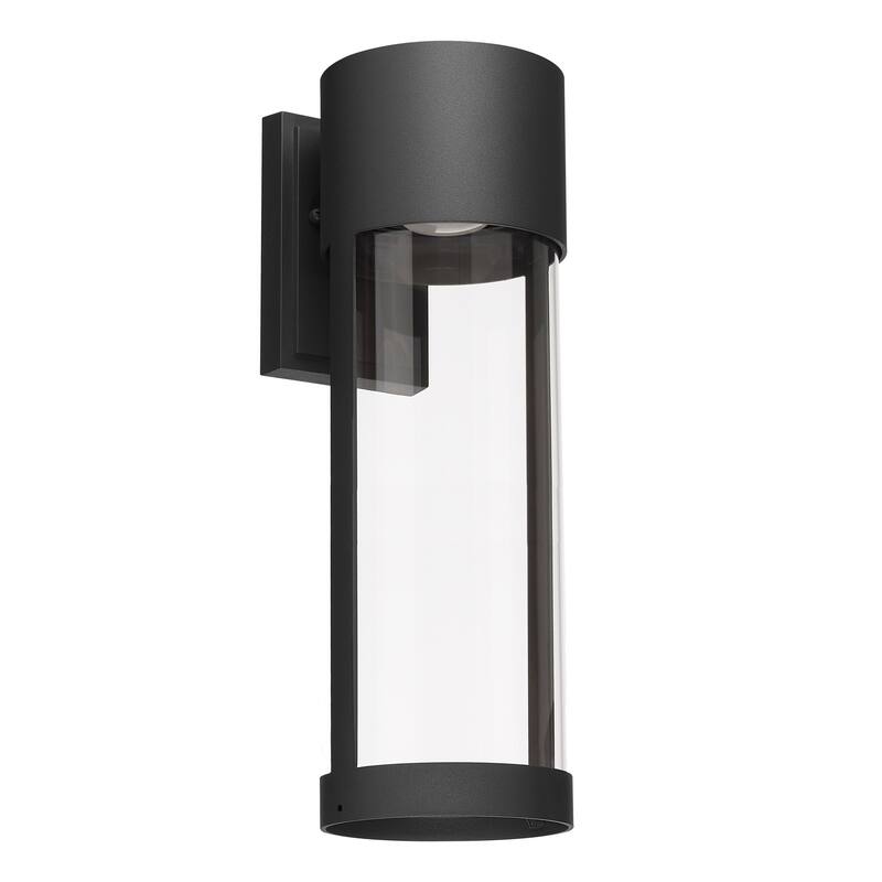 Trefor LED Outdoor Wall Sconce Powder Coated Black - Powder Coated Black