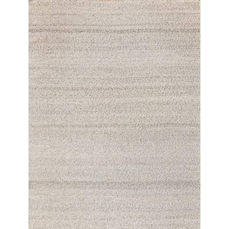 EXQUISITE RUGS Rhodes Hand-loomed PET yarn Taupe Area Rug.