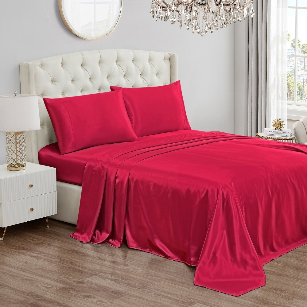 Bed bath and beyond satin sheets top