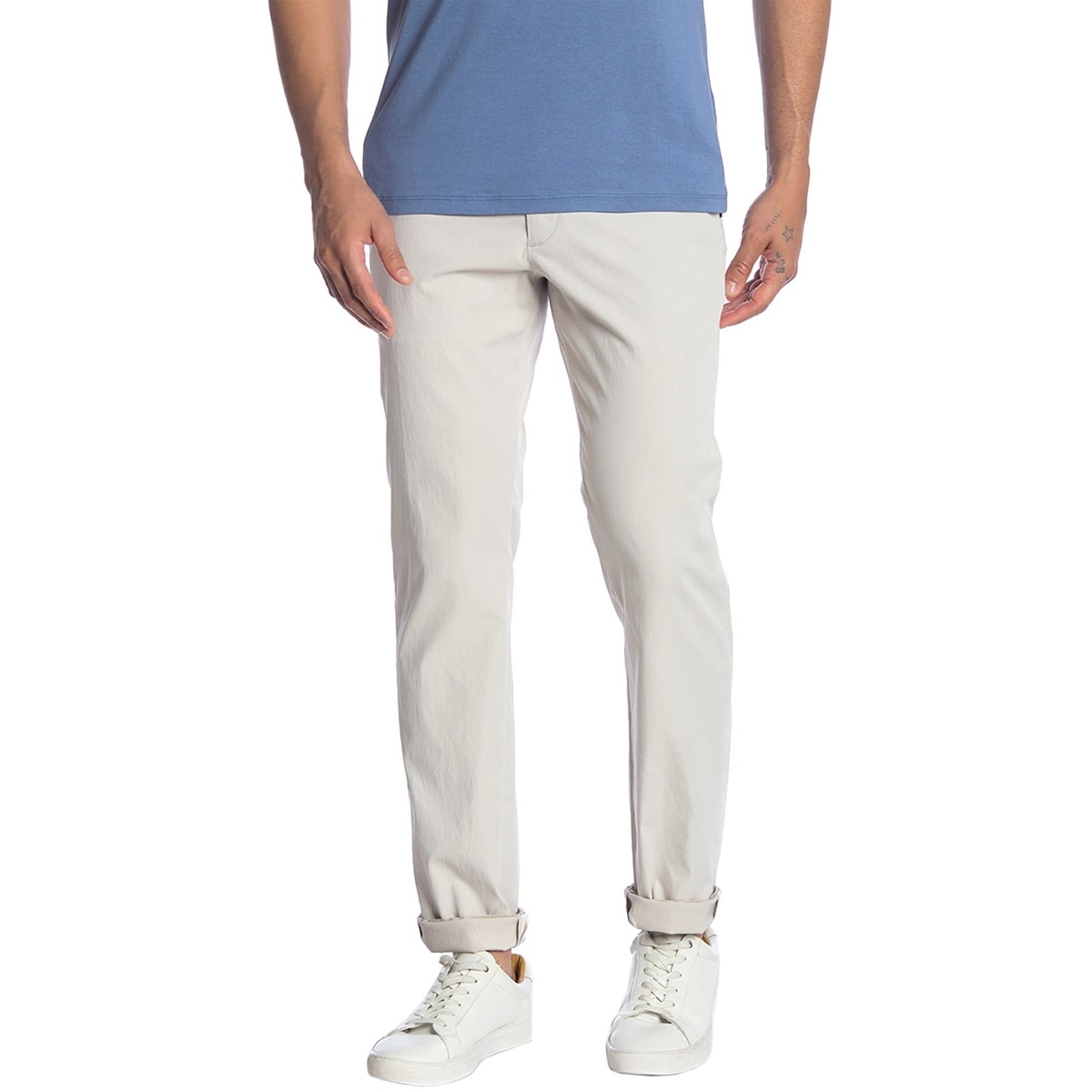 Theory Mens Zaine Techy Chino Pants 38 Putty Overstock 32921133