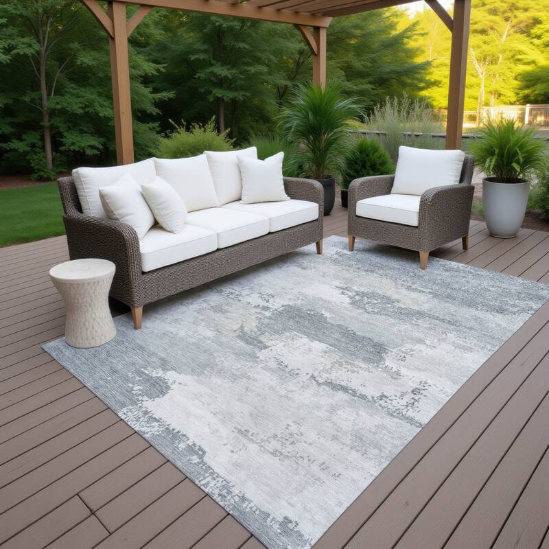 Machine Washable Indoor/ Outdoor Chantille Rug