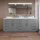 Option Dark Gray / Giotto Quartz Top / Matte Black