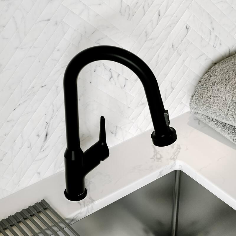Karran Scottsdale Single-Handle Pull-Down Sprayer Kitchen Faucet