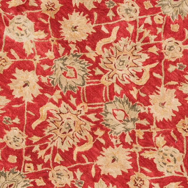 SAFAVIEH Anatolia Angeline Traditional Oriental Hand-spun Wool Rug