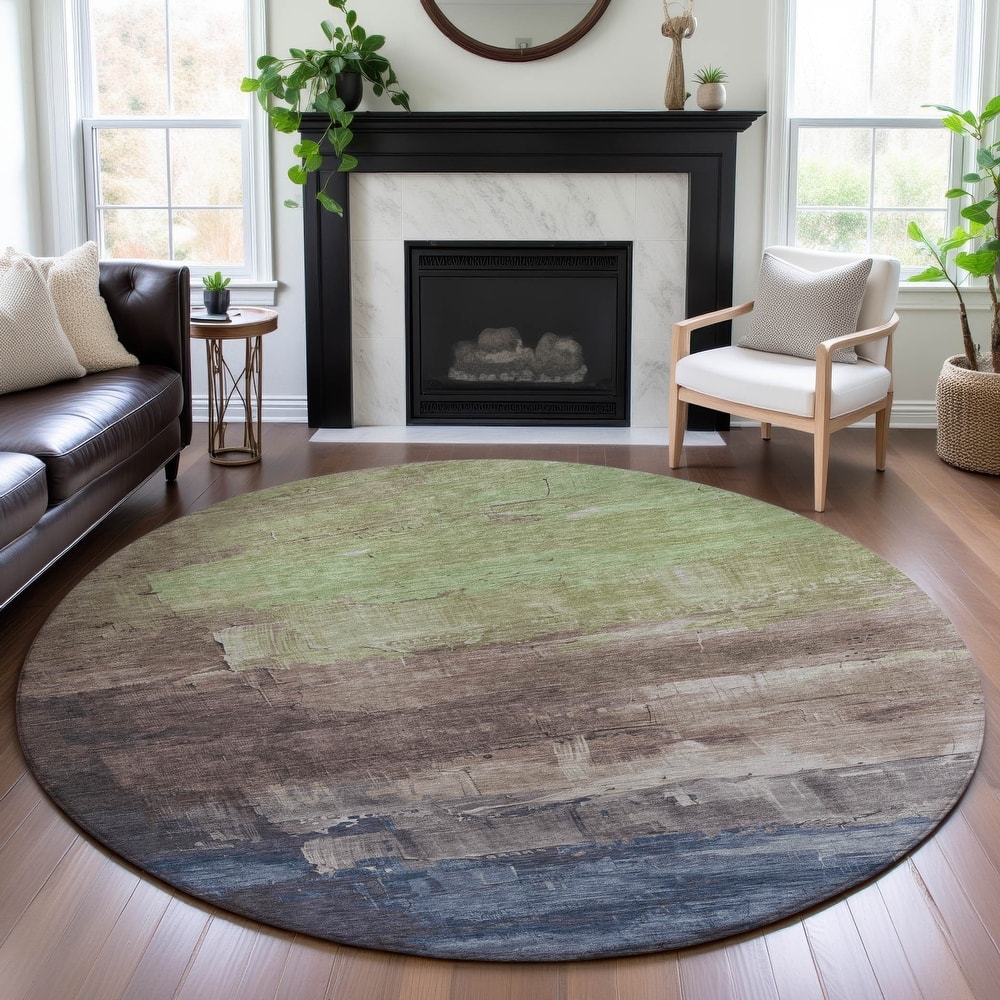 Premium Washable Super Soft Modern Brushstrokes Mayfield Rug