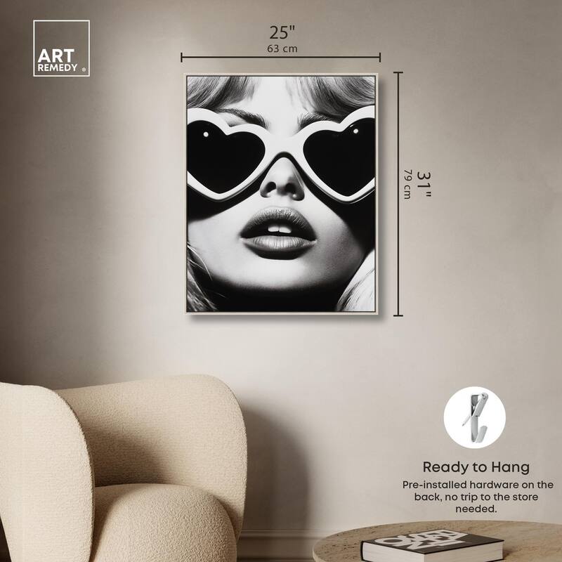 Love Through the Lens Canvas by Art Remedy