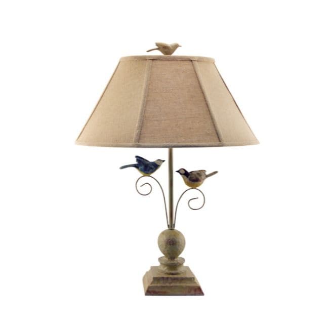 Table lamps with birds on discount them