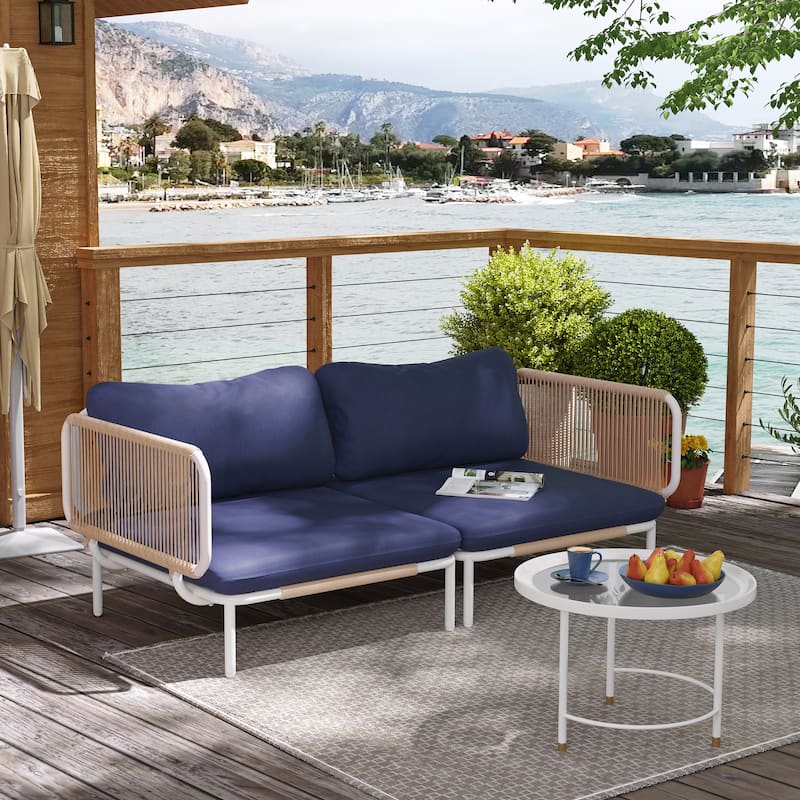 VredHom Outdoor Sectional Sofa Patio Furniture Sets