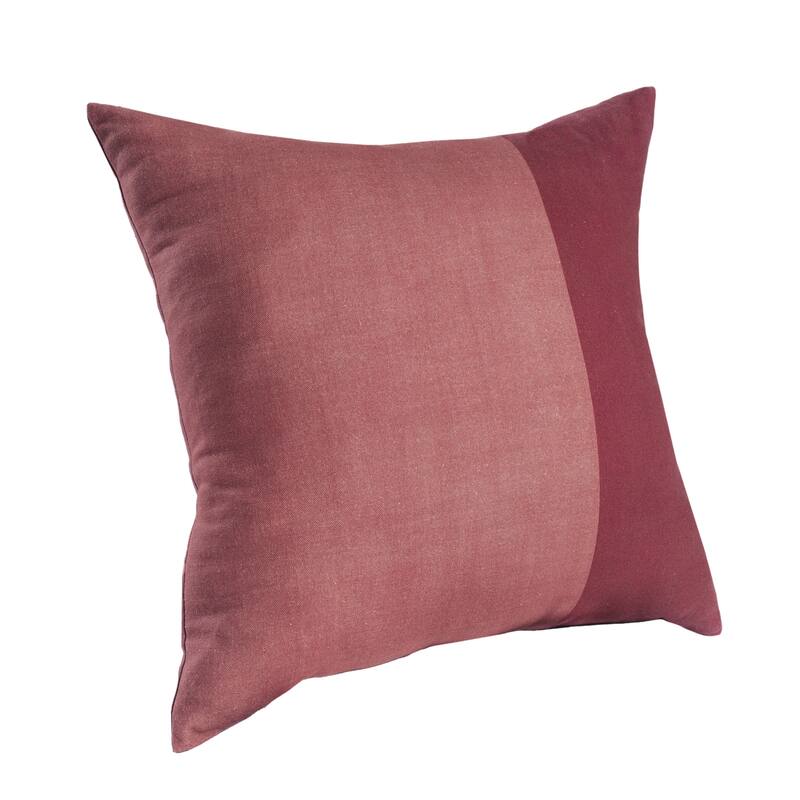 Sevita Patchwork Contemporary Printed Hand-Woven Indoor Throw Pillow