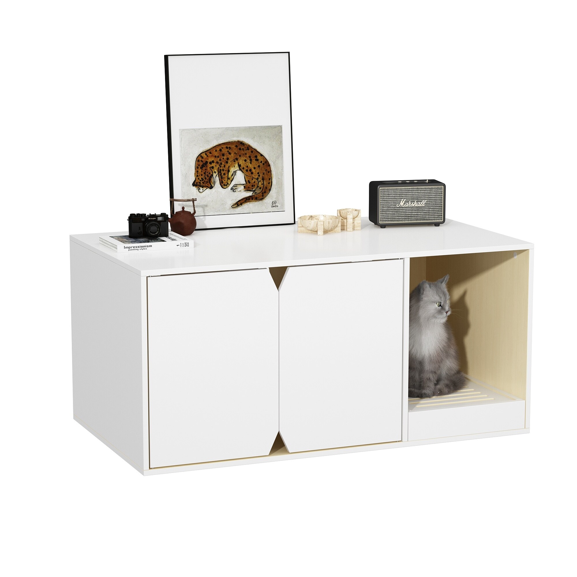 Way basics cat litter box sales
