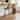 28.7"H Modern Rattan Back Chenille Upholstered Bar Stools Set of 2/4/6/8