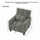 preview thumbnail 4 of 6, Side Chair Lounge Chair with Nailhead Trim, Leisure Chair Green Accent Chair Dressing Chair Reading Chair