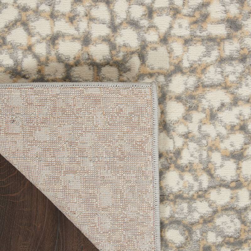 Nourison Joli Modern Abstract Pebble Area Rug