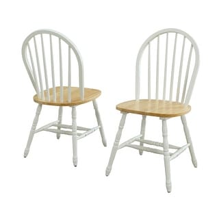 Autumn Lane Windsor Solid Wood Chairs, Set of 2 - Bed Bath & Beyond ...