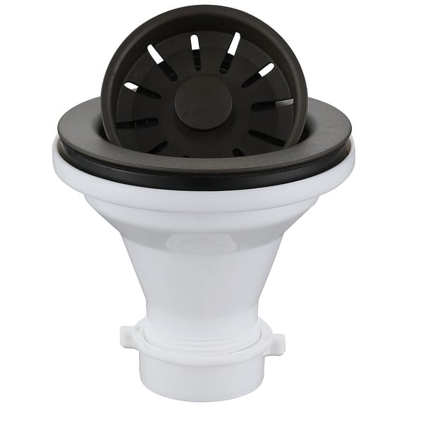 slide 2 of 3, Karran Kitchen Sink Basket Strainer Brown