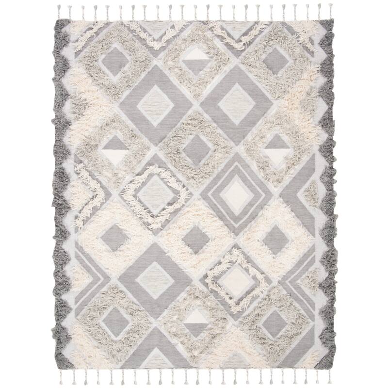 SAFAVIEH Hand-knotted Kenya Kacandone Southwestern Tribal Wool Rug