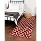 preview thumbnail 37 of 66, Contemporary Akiva Collection Area Rug 2'7"x10' - Red