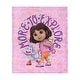 preview thumbnail 32 of 64, Nickelodeon Dora the Explorer Silk Touch Throw Blanket 40x50 - More to Explore