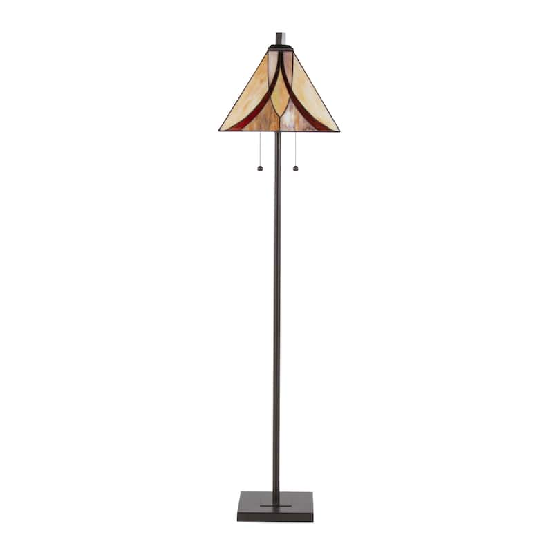 Ren 63" Floor Lamp - Brown