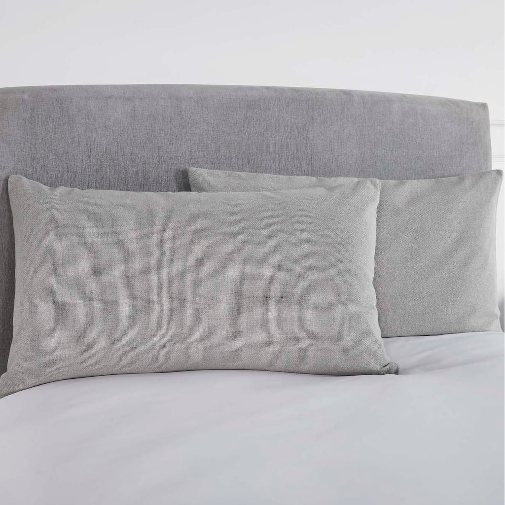 Burlap Dove Grey King Sham 21x37