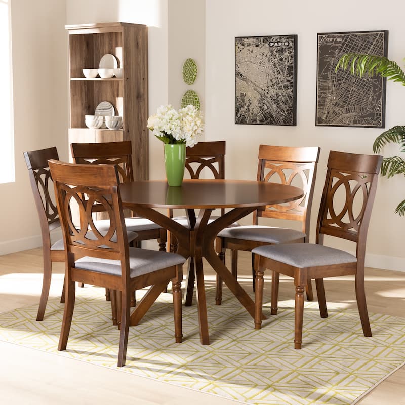Jessie Modern and Contemporary 7-Piece Dining Set
