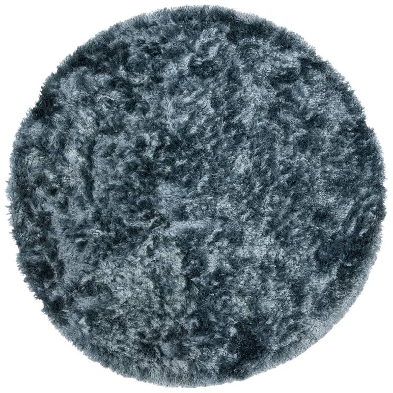 SAFAVIEH Handmade Ocean Shag Lyse Glam 2.5-inch Thick Rug