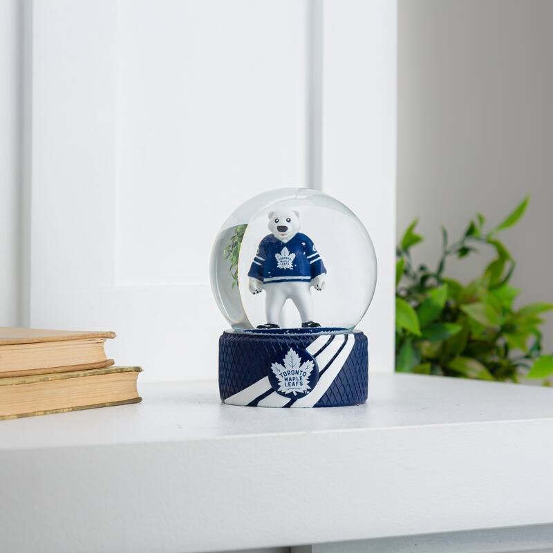 Toronto Maple Leafs 5 in. Glass Tabletop Snow Globe