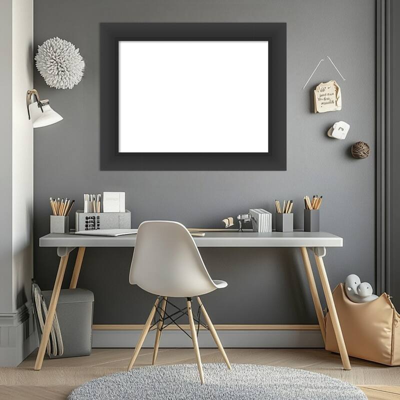 Sloped Framed Dry Erase Magnetic Board