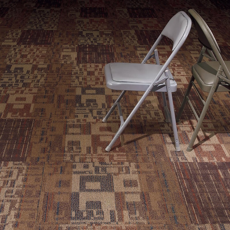 Shaw Philadelphia Commercial Ad-Lib 24" x 24" Glue Down Carpet Tile -