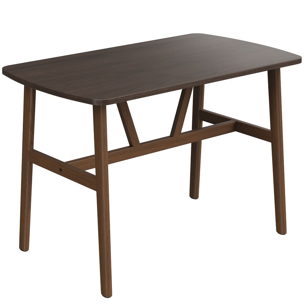 47.2 Inch Modern Wood Dining Table for 4-6 People