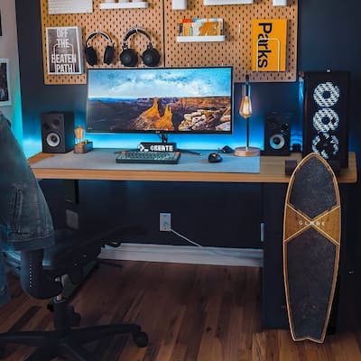 Homall Electric Height Adjustable Standing Office Desk