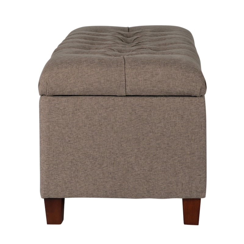 Porch & Den Charenton Tufted Storage Bench