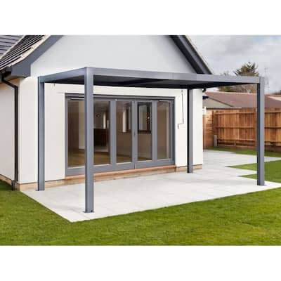 Gazebo Penguin 10x13 Vikos Aluminum stand alone Pergola