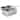 24L Electric Deep Fryer, Dual Tank Stainless Steel Commercial Fryer with Basket and Lid
