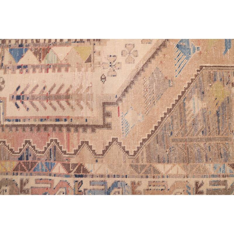 ECARPETGALLERY Hand-knotted Antalya Vintage Copper Wool Rug - 4'8 x 9'4