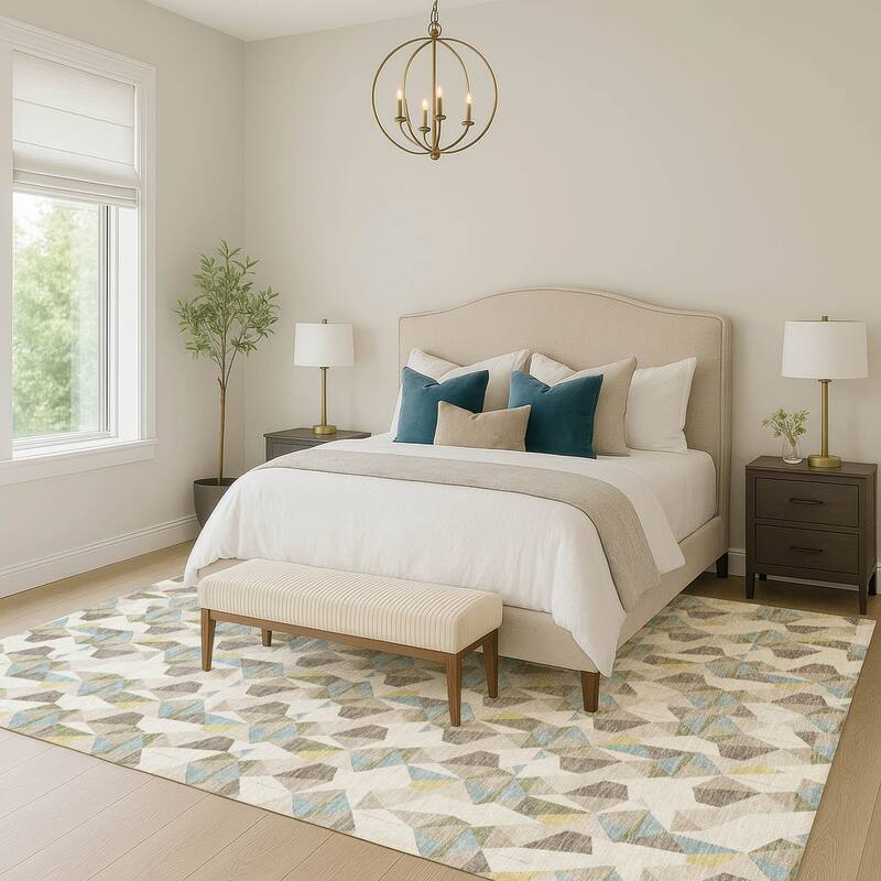 Machine Washable Indoor/ Outdoor Chic Hooper Chantille Rug