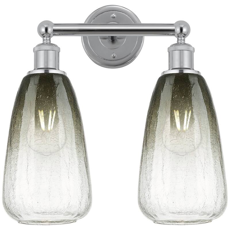 Innovations Lighting Endless Possibilities Edison - Brookhaven Almond - 2 Light 15" Bath Vanity Light